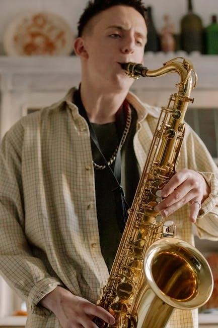 tenor saxophone finger chart pdf